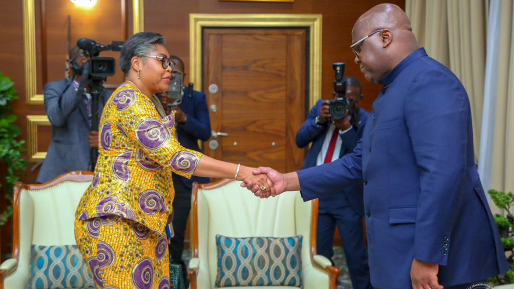 La Première ministre Judith Suminwa reçue par le président Tshisekedi