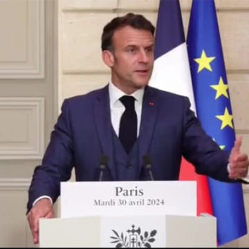 Emmanuel Macron, président de la France