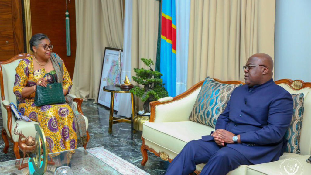Le pfésident Félix Tshisekedi et la Première ministre Judith Suminwa
