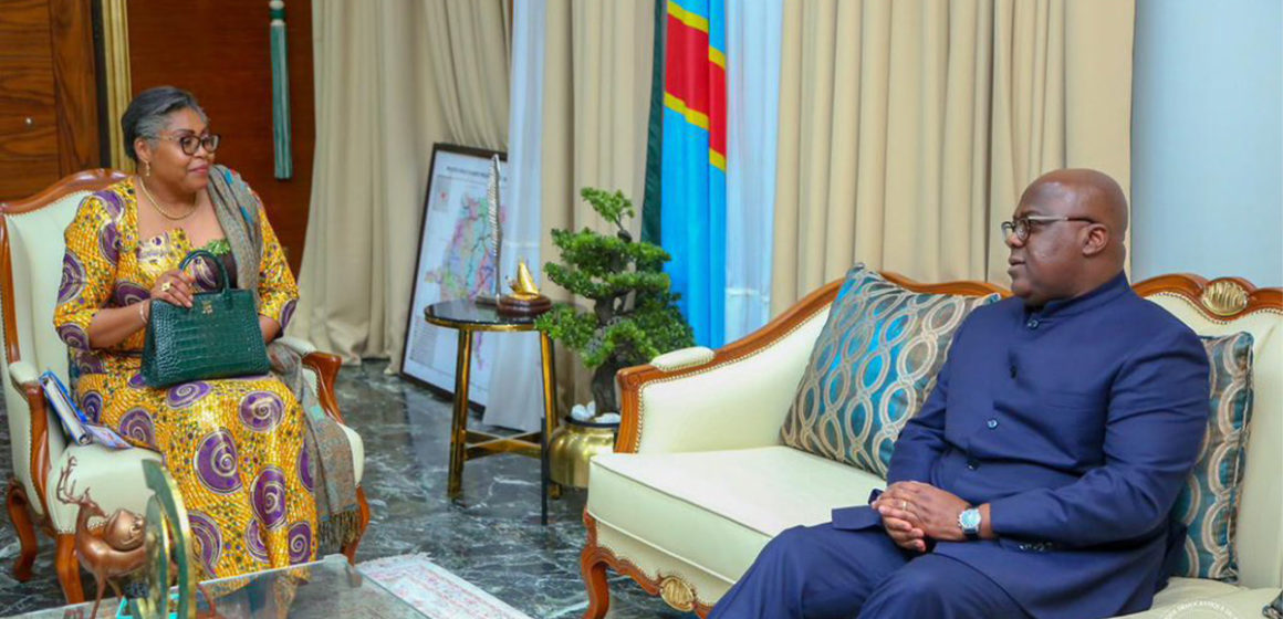 Le président Félix Tshisekedi et la Première ministre Judith Suminwa