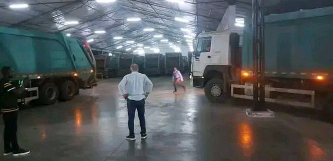 Camions poubelle pour Kinshasa