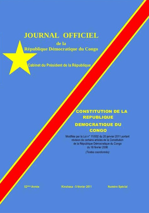Constitution de la RDC