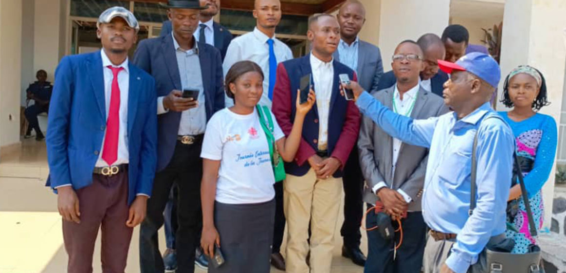 Membres du CPJ Kasai central