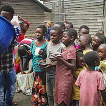 Enfants mal nourris à Rusayo 3