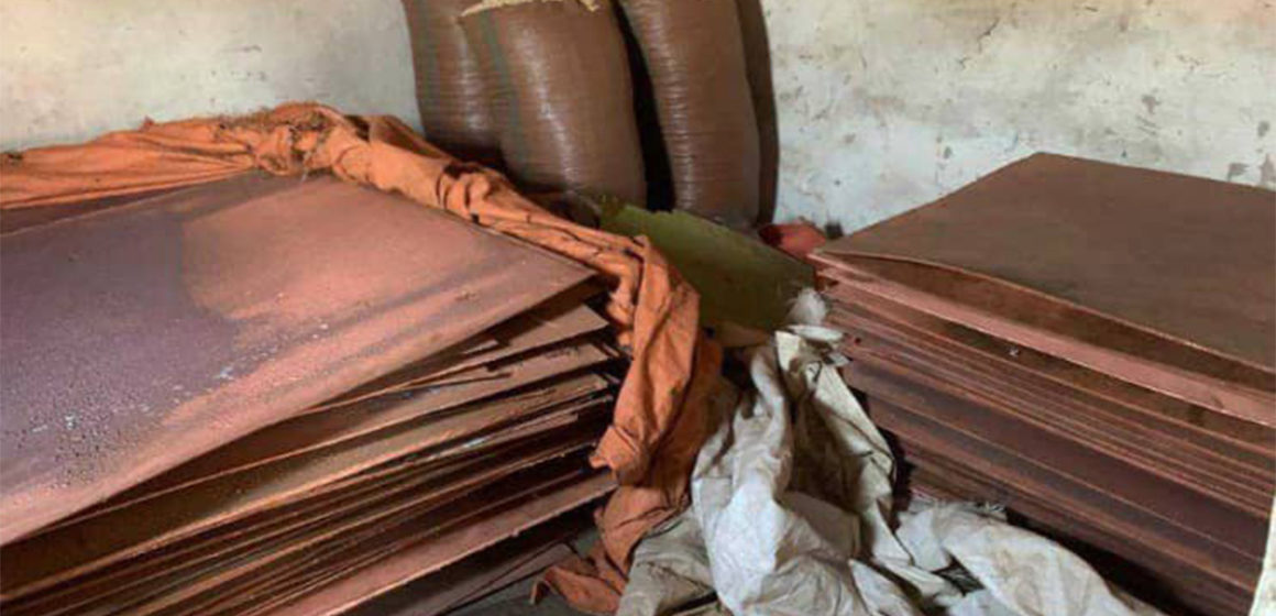 Feuilles de cathodes