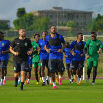 Léopards de la RDC en stage au Maroc