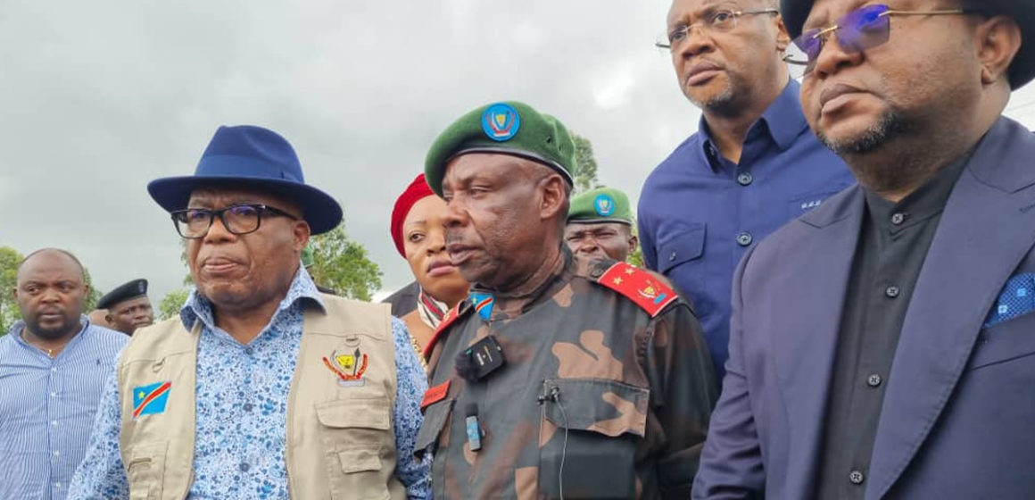 Le ministre des Affaires Sociales Mutinga à Goma
