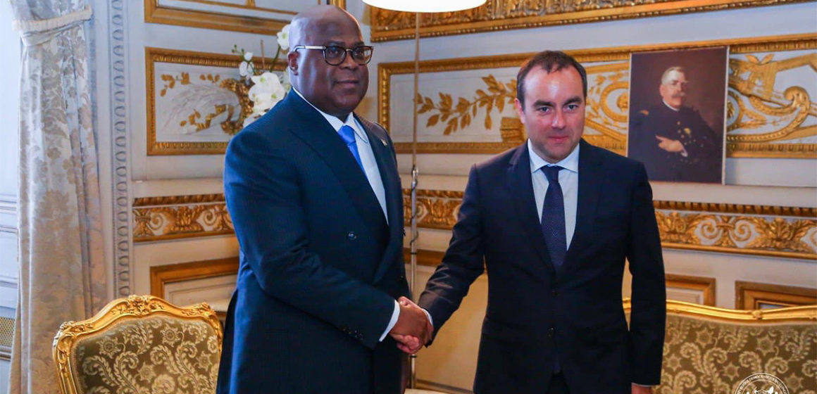 Sébastien Lecornu et Félix Tshisekedi