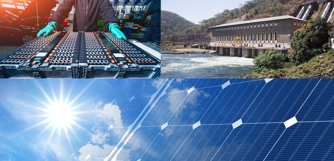 Différentes sources d'énergie