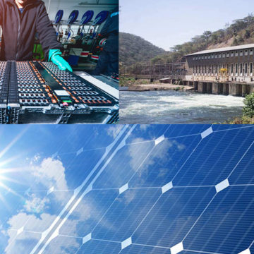 Différentes sources d'énergie