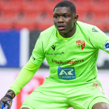 Timothy Fayulu ne devrait pas manquer de travail dans les buts de Winterthour. Timothy Fayulu gardien des Léopards