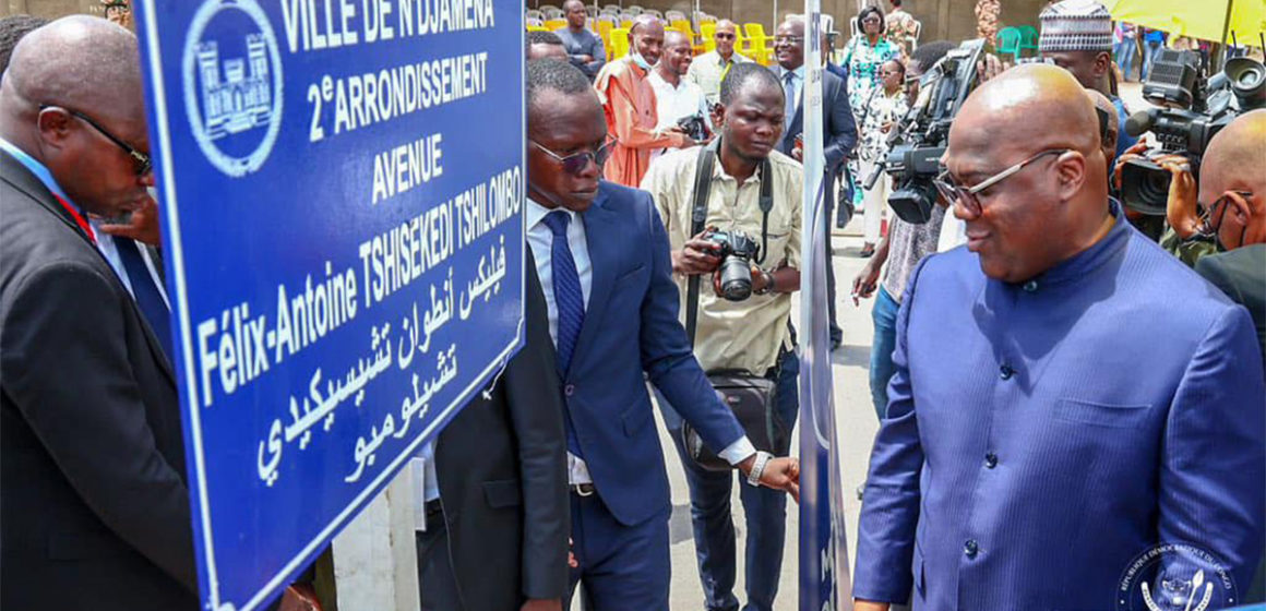 Avenue Félix Tshisekedi à Ndjamena