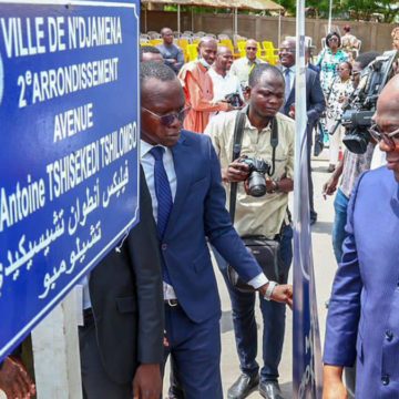 Avenue Félix Tshisekedi à Ndjamena