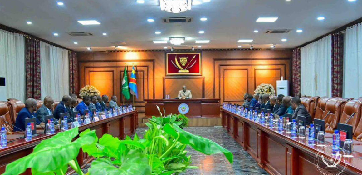 Le président Tshisekedi et les gouverneurs