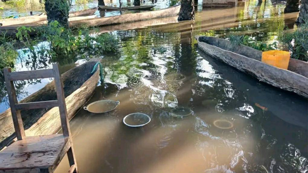 Inondations à Kalemie province du Tanganyika