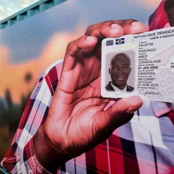 Projet de carte d'identité RDC