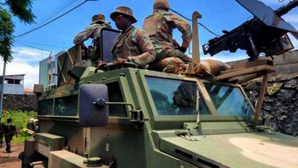 Soldats sud-africains déployés en RDC