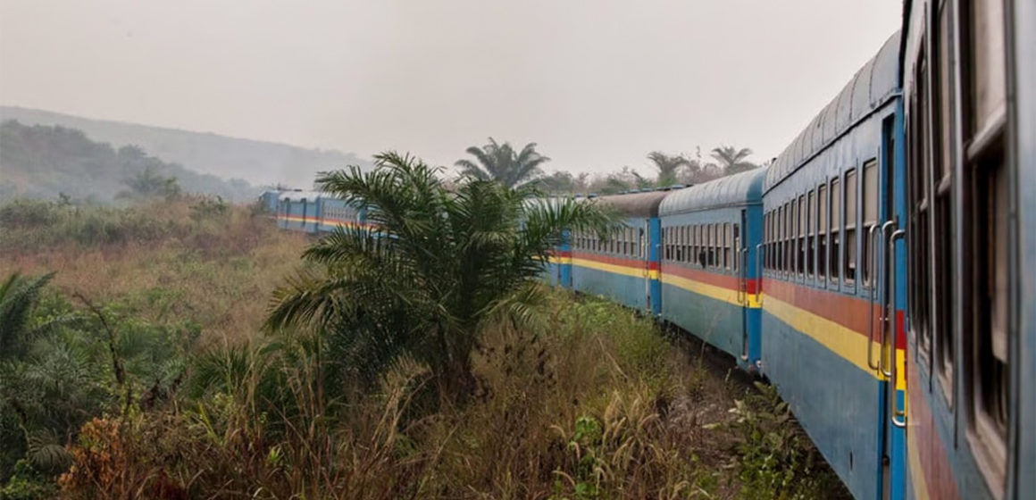 Un train en RDC