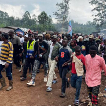 Manifestation contre la progression du M23 à Butembo