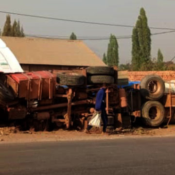 Accident camion-citerne rivière Kelangile à Fungurume