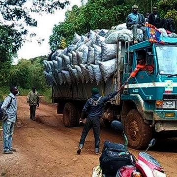 Barrière sur la RN1