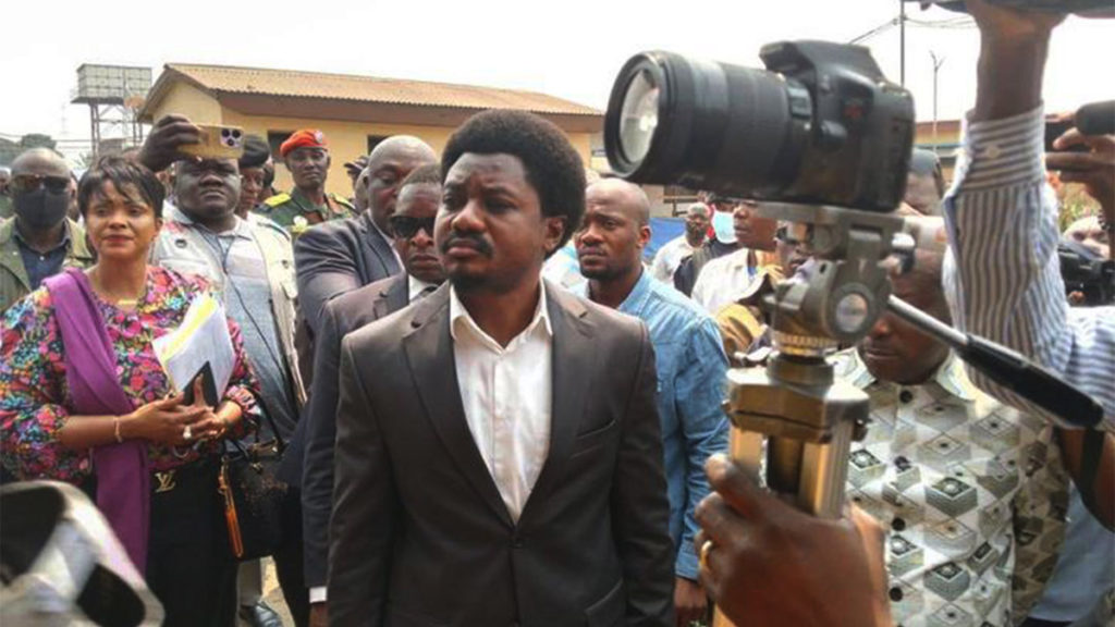 Le ministre de la Justice, Constant Mutamba