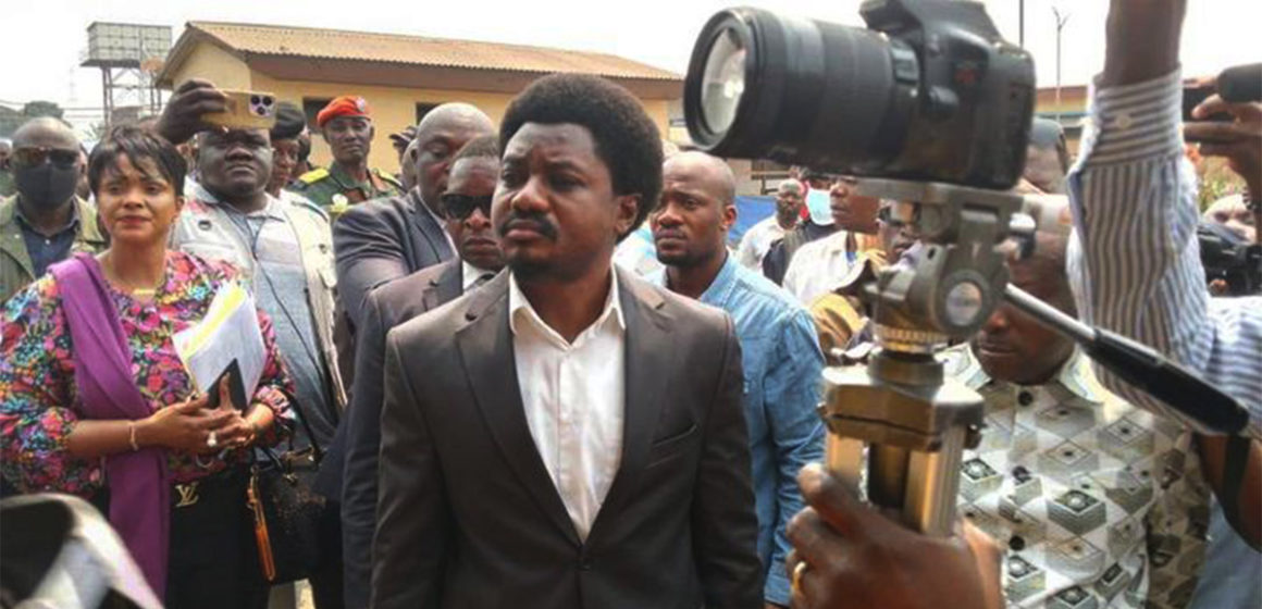 Le ministre de la Justice, Constant Mutamba