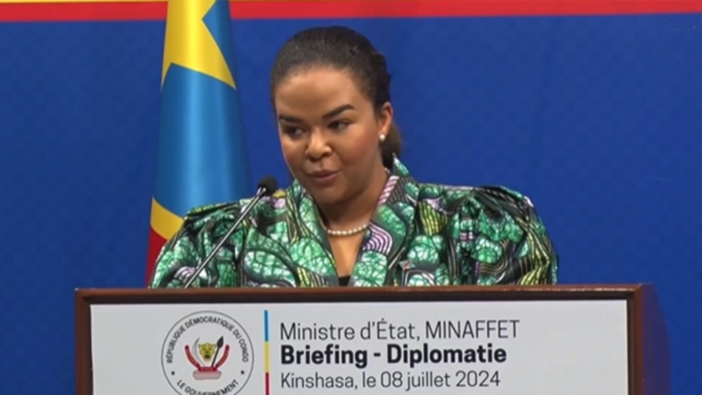 Thérèse Kayikwamba Wagner, Ministre Congolaise des Affaires étrangères