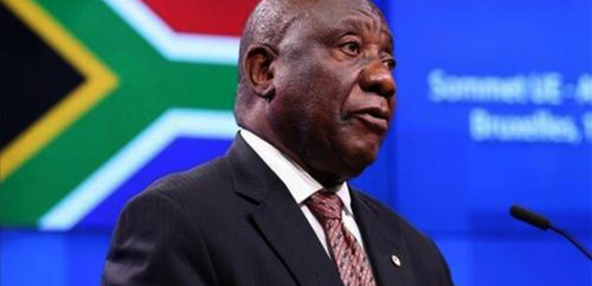 Cyril Ramaphosa président de la RSA