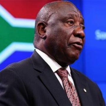Cyril Ramaphosa président de la RSA