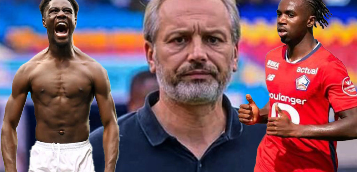 Sébastien Desabre et les jeunes recrues