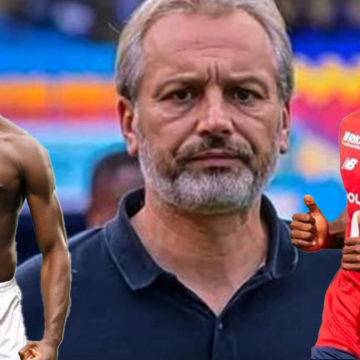 Sébastien Desabre et les jeunes recrues