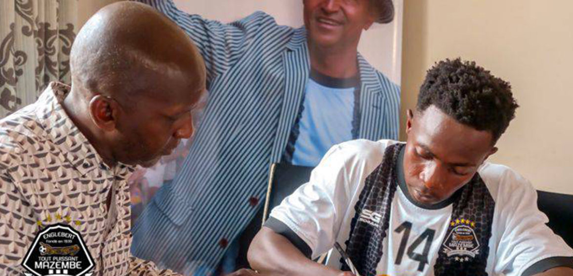 Patrick Mwaungulu signe au TP Mazembe
