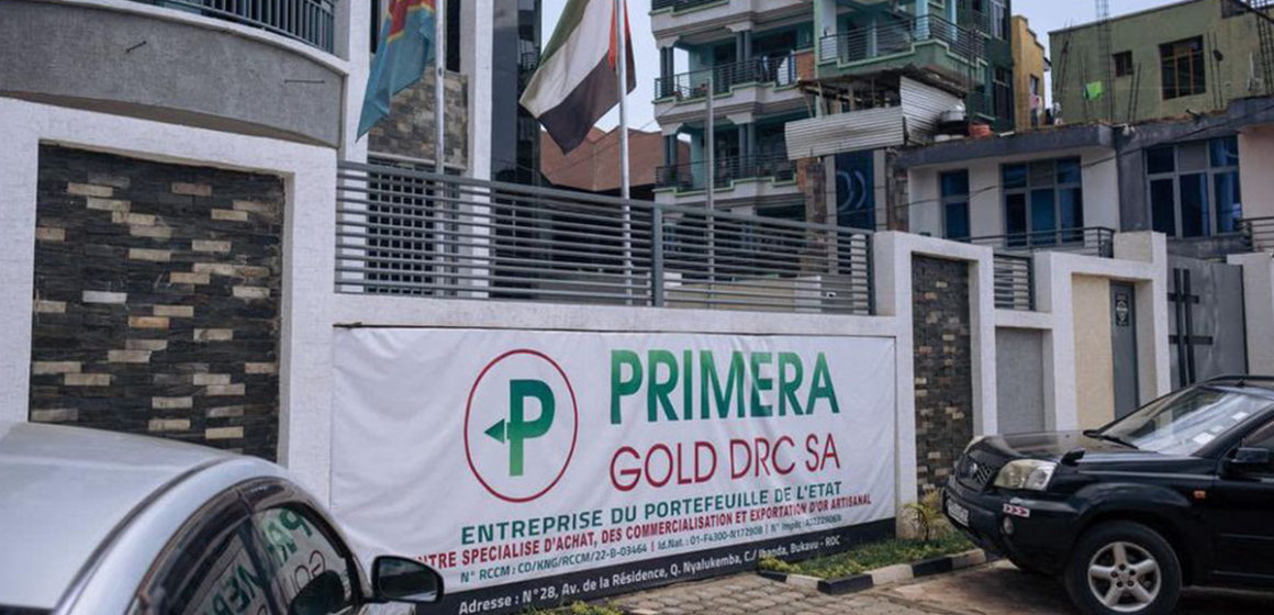 Siège de Primera Gold DRC SA