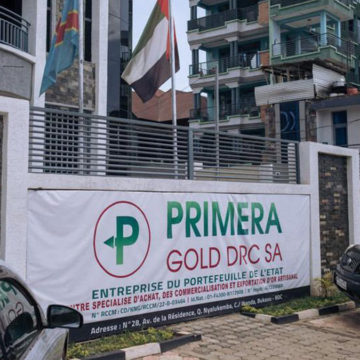 Siège de Primera Gold DRC SA
