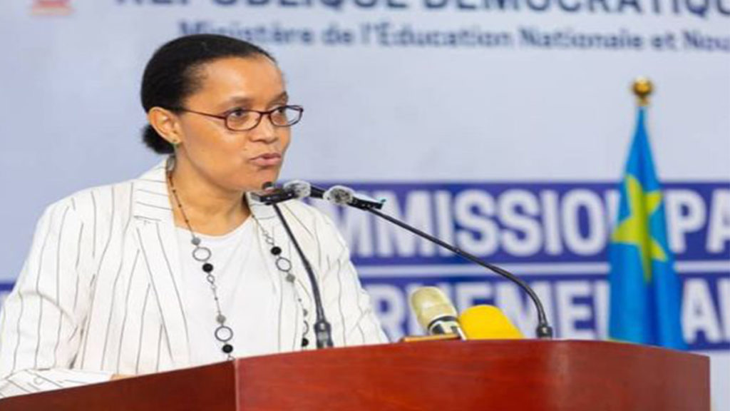 Raissa Malu ministre de l'EPST