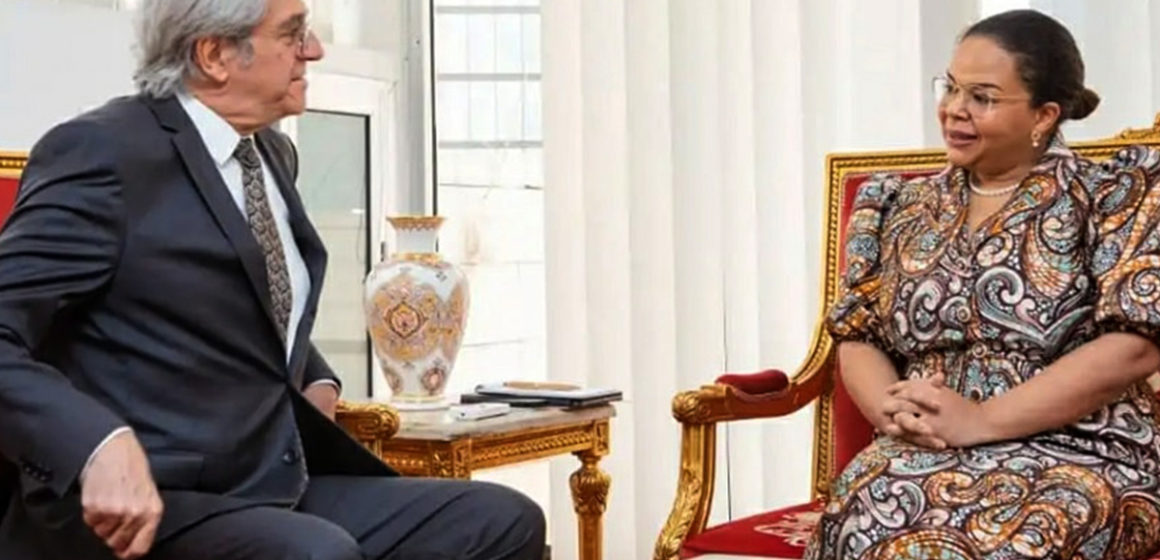 Bruno Albert et Thérèse Kayikwamba