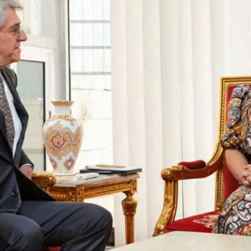 Bruno Albert et Thérèse Kayikwamba