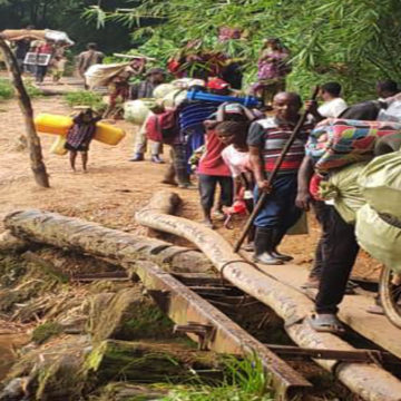 Exode de la population de Bafwasende