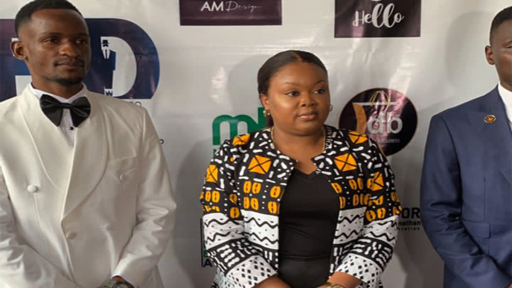  Noëlla Ayeganagato Akwipone, ministre de la Jeunesse et Jules Mbusa de OJED-Congo