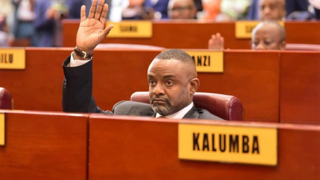 Salomon Kalonda, candidat de l'opposition au Sénat