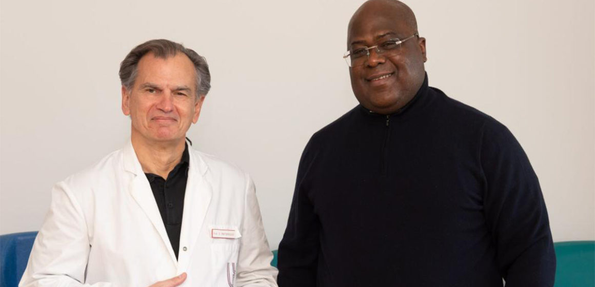 Félix Tshisekedi et son médecin belge