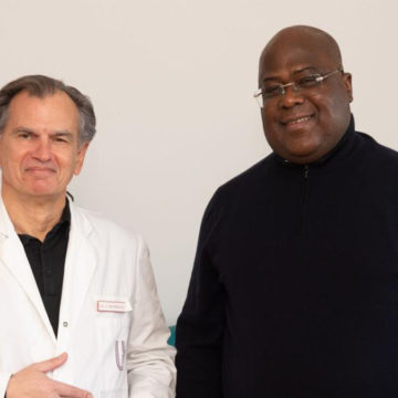 Félix Tshisekedi et son médecin belge