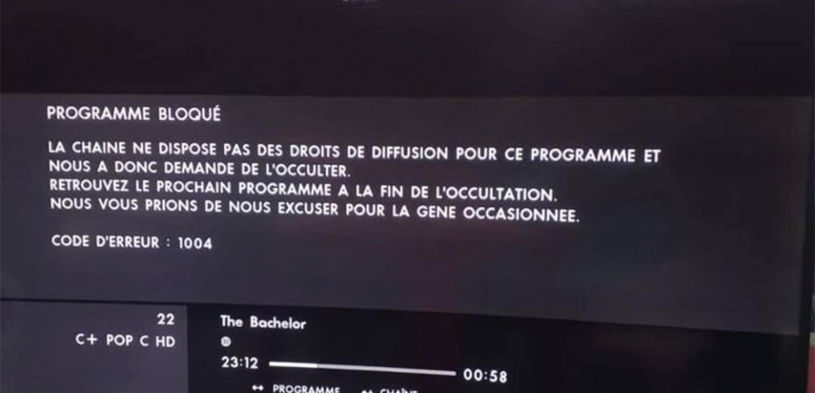 Le CSAC bloque The Bachelor