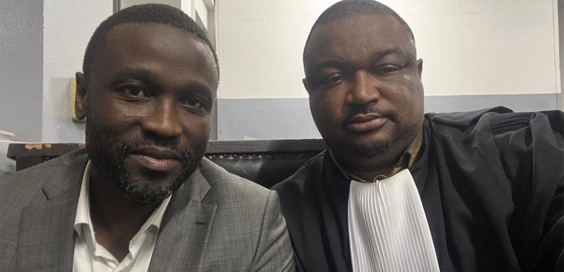 Seth Kikuni et Me Onyemba son avocat