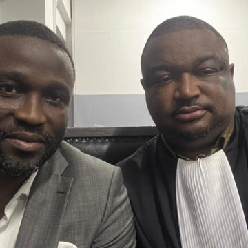 Seth Kikuni et Me Onyemba son avocat