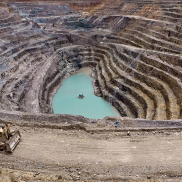 Mine à ciel ouvert à Kolwezi