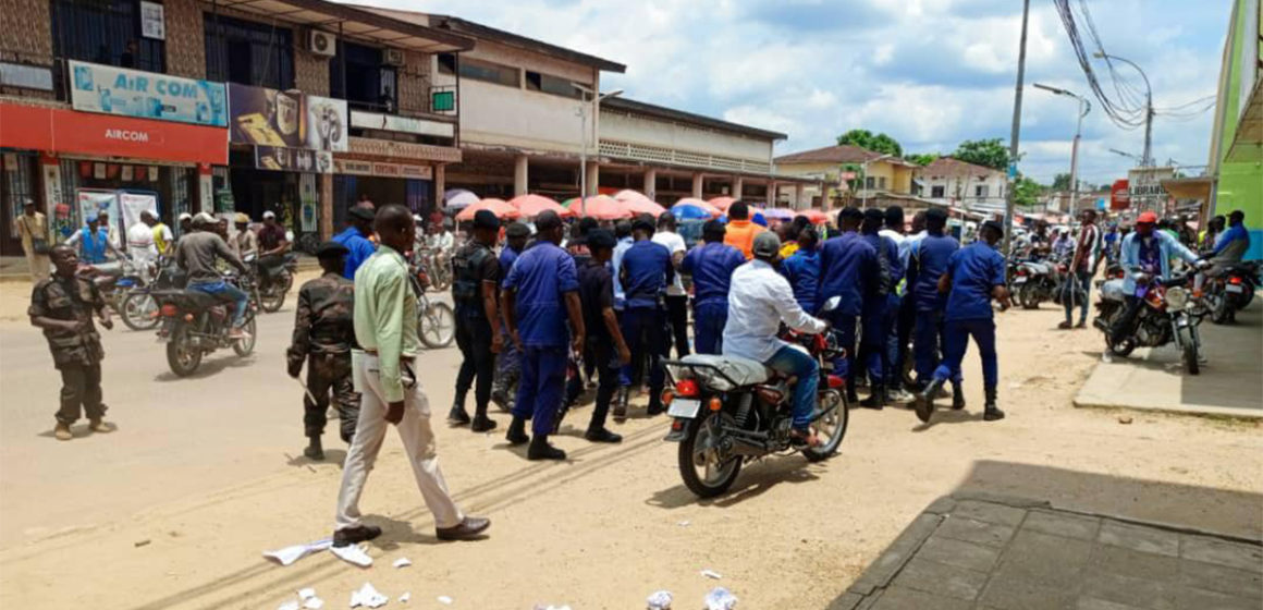 Police à Kisangani