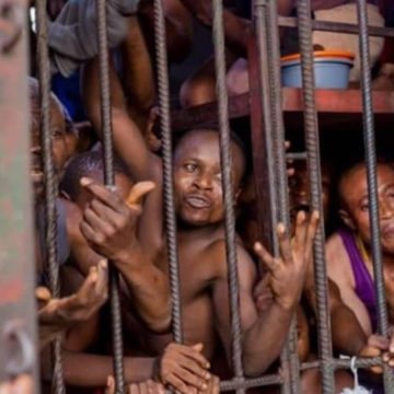 Prisonniers à Makala