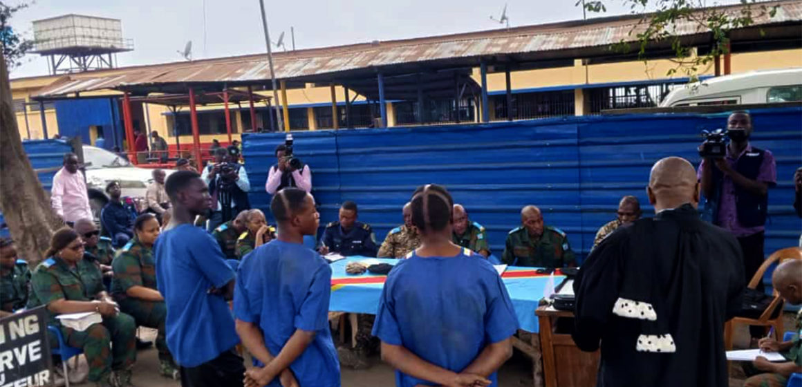 Des prisonniers jugés en flagrance à Makala